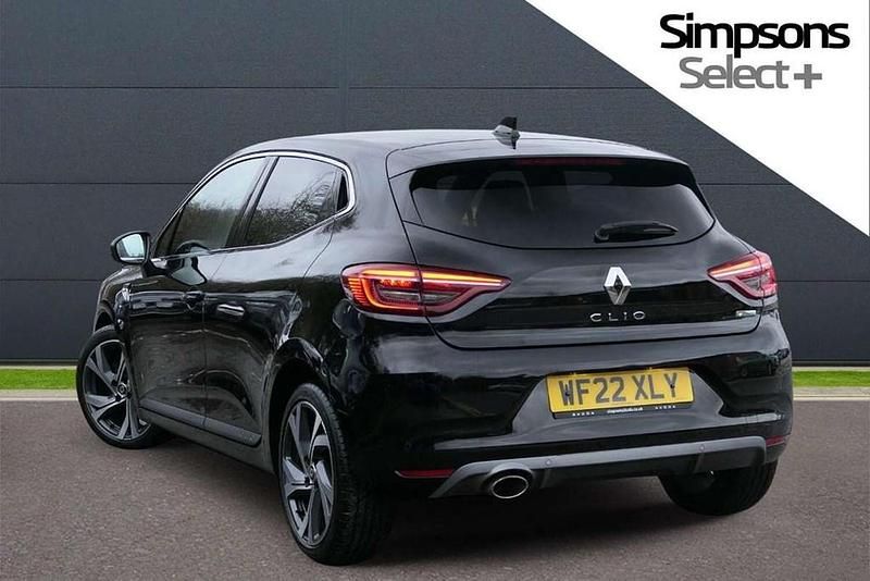 Used Renault Clio V RS Line 88 HP (64 kW) 2022 Black Hatchback
