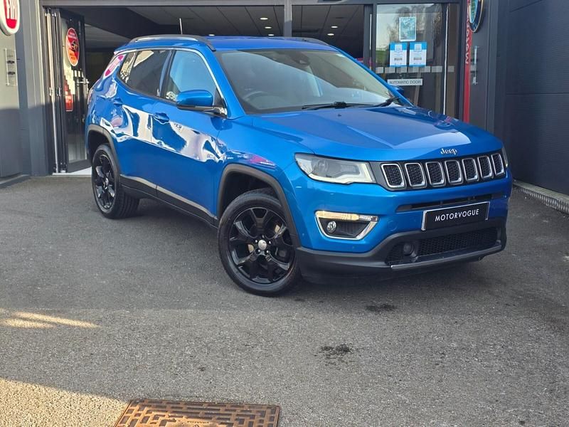 Used Jeep Compass Limited 168 HP (123 kW) 2018 Blue SUV