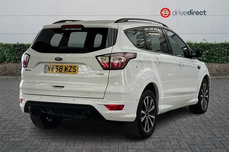 Used Ford Kuga ST-Line 150 HP (110 kW) 2018 White SUV