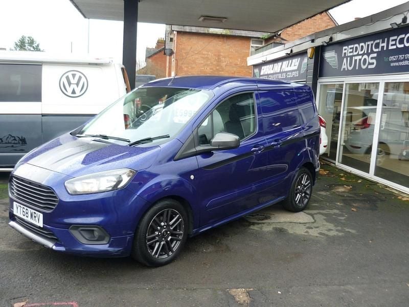 Blue Used 2018 Ford Transit Sport Van | £5,495 (Fair price) - Image 1/4
