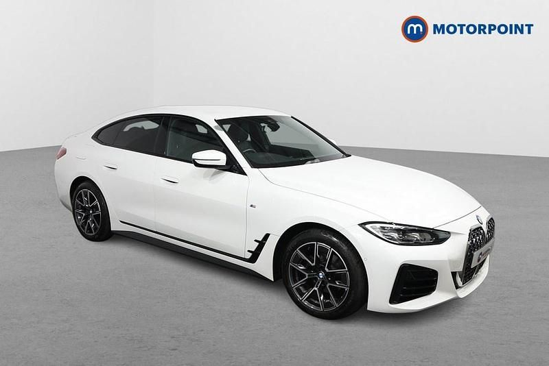 White Used 2023 BMW 420 M Sport Hatchback | £27,599 (Super price) - Image 1/4