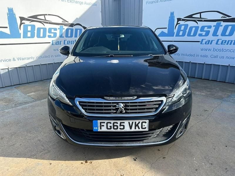 Used Peugeot 308 GT-line 120 HP (88 kW) 2015 Black Hatchback