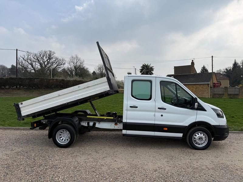 Used Ford Transit 130 HP (95 kW) 2022 White Cabriolet