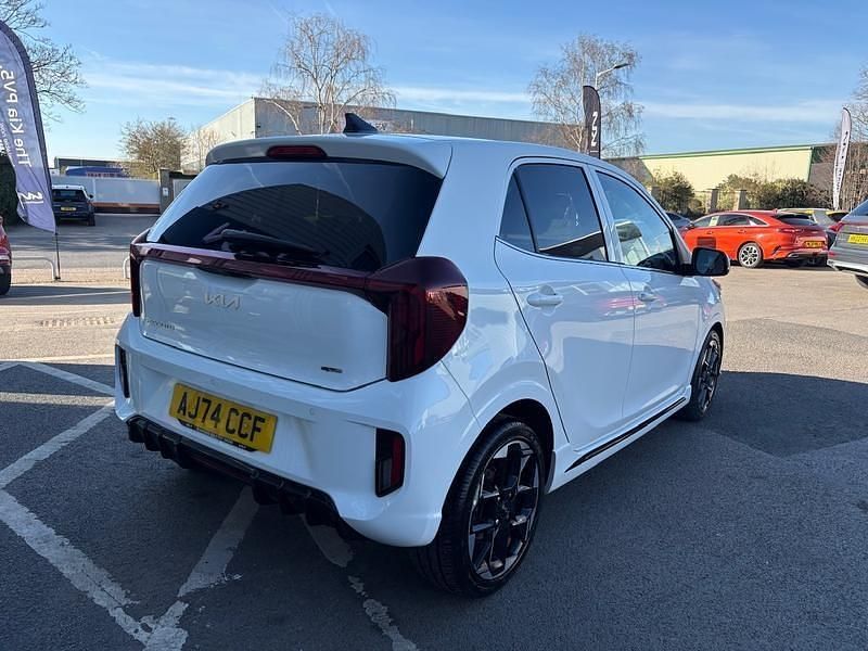 Used Kia Picanto GT-Line 2025 White Hatchback