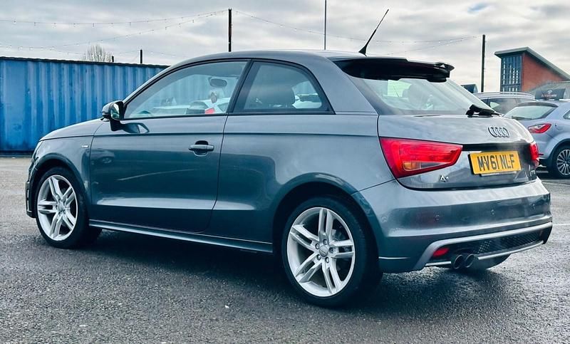 Used Audi A1 S-Line 122 HP (89 kW) 2011 Grey Hatchback