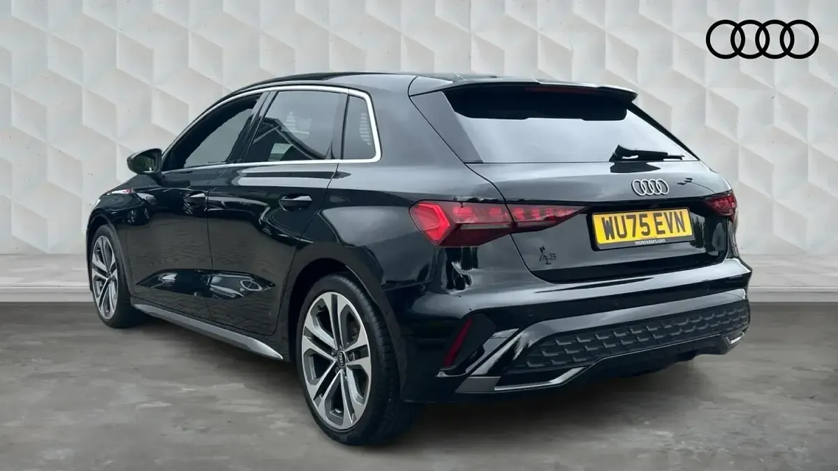Used Audi A3 Sportback S-Line 2025 Black Hatchback