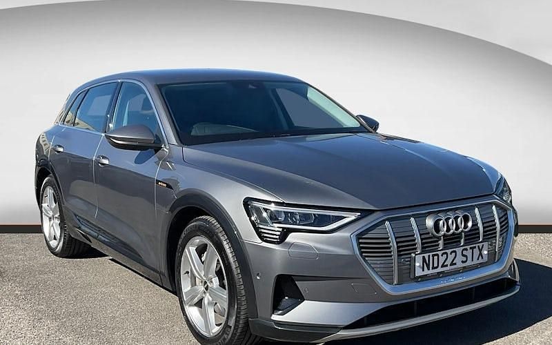 Used Audi e-tron Advanced 300 kW (408 HP) 2022 Grey SUV
