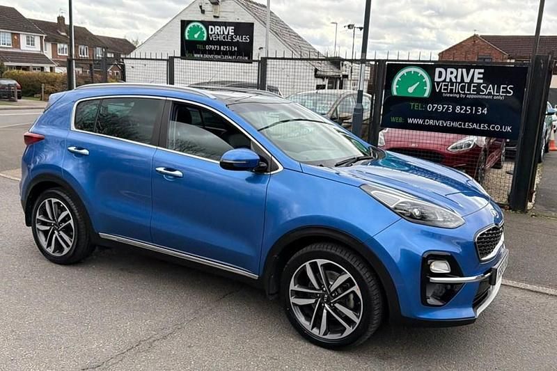 Used Kia Sportage 134 HP (98 kW) 2018 Blue SUV