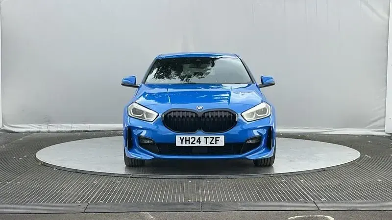 Used BMW 118 M Sport 136 HP (100 kW) 2024 Blue Hatchback