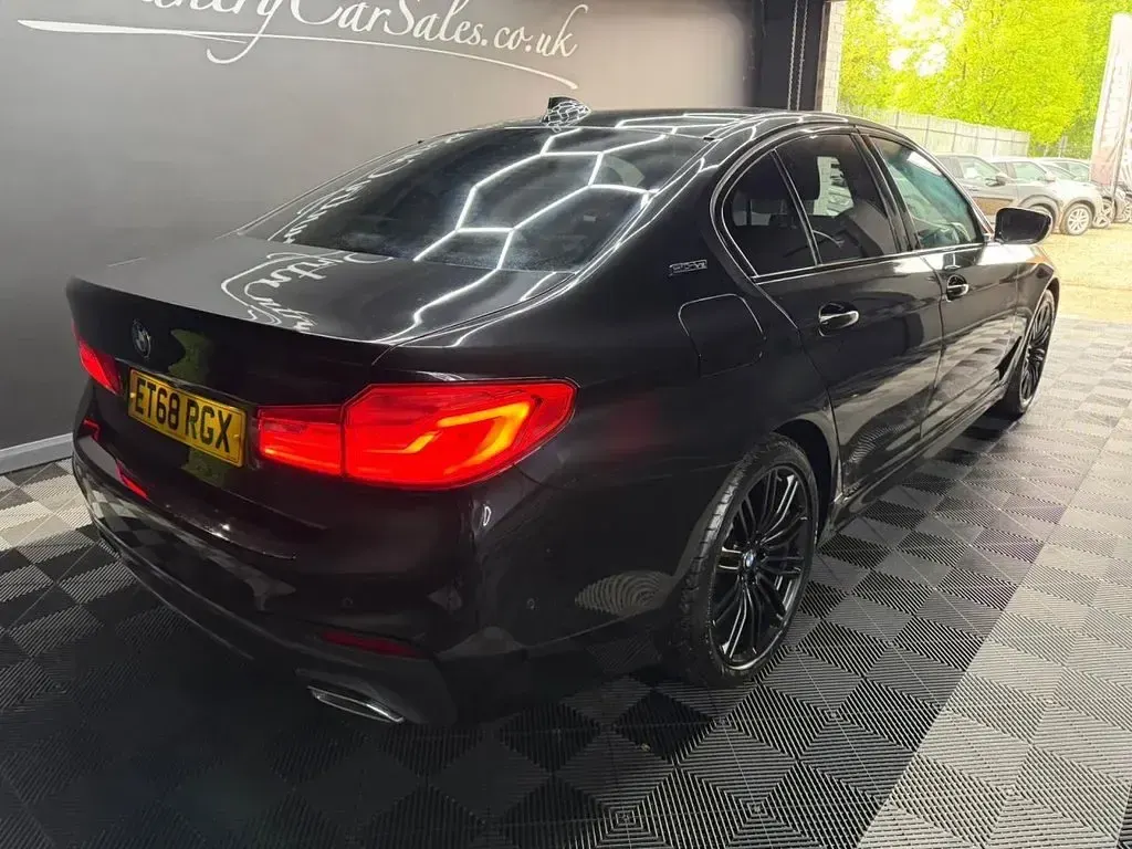 Used BMW 530e M Sport 252 HP (185 kW) 2018 Black Sedan