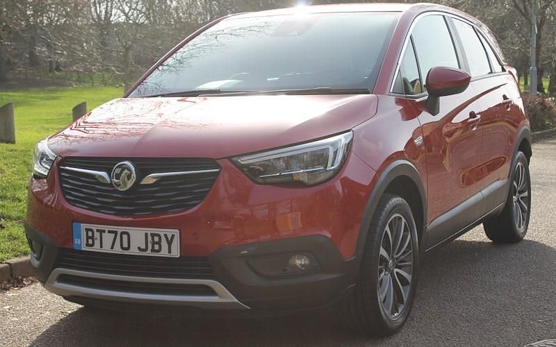 Used Vauxhall Crossland X Elite 131 HP (96 kW) 2020 Red SUV