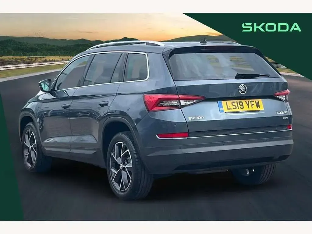 Used Skoda Kodiaq 150 HP (110 kW) 2019 Grey SUV