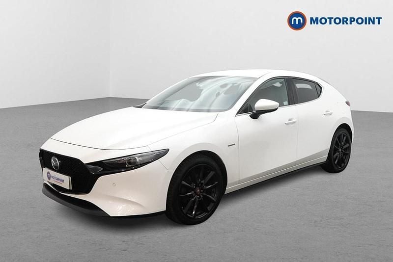 Used Mazda 3 Edition 179 HP (131 kW) 2020 White Hatchback