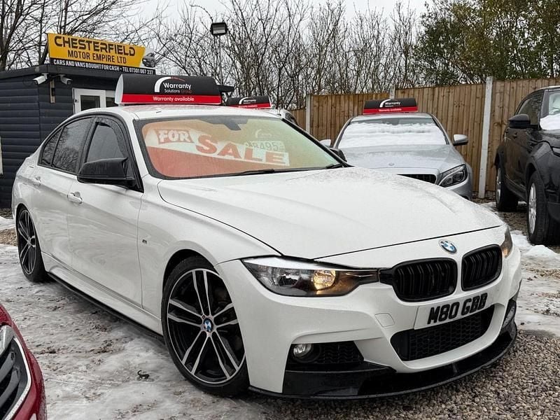White Used 2015 BMW 320 M Sport Sedan | £8,495 (Good price) - Image 1/4