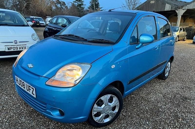 Blue Used 2008 Chevrolet Matiz SE Hatchback | £2,499 (A bit pricey) - Image 1/1