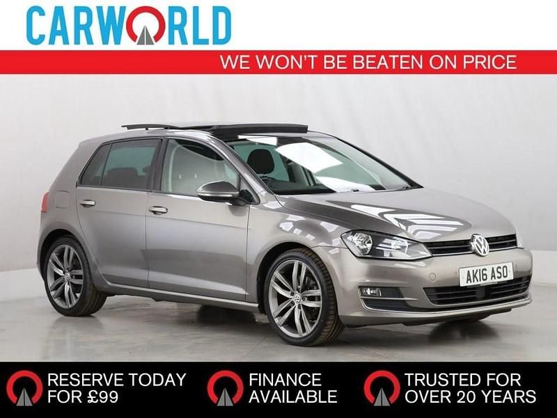 Grey Used 2016 VW Golf VII GT Hatchback | £8,490 (Fair price) - Image 1/3