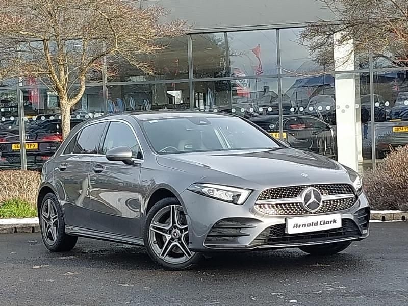 Grey Used 2020 Mercedes A250 AMG line Hatchback | £16,798 (Good price) - Image 1/4