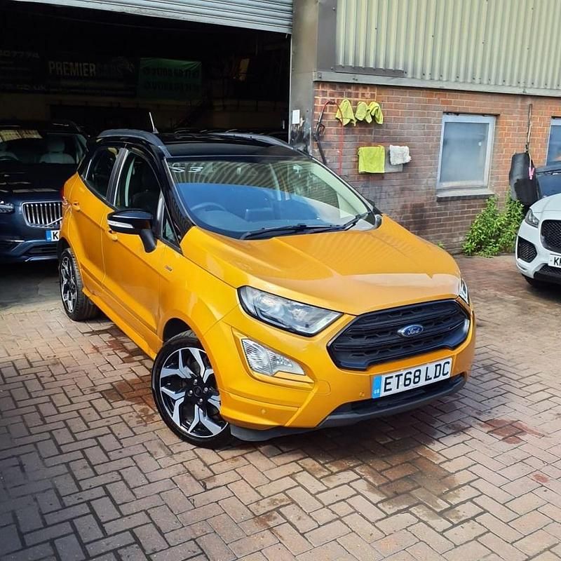 Yellow Used 2019 Ford Ecosport ST-Line SUV | £6,995 (Good price) - Image 1/4