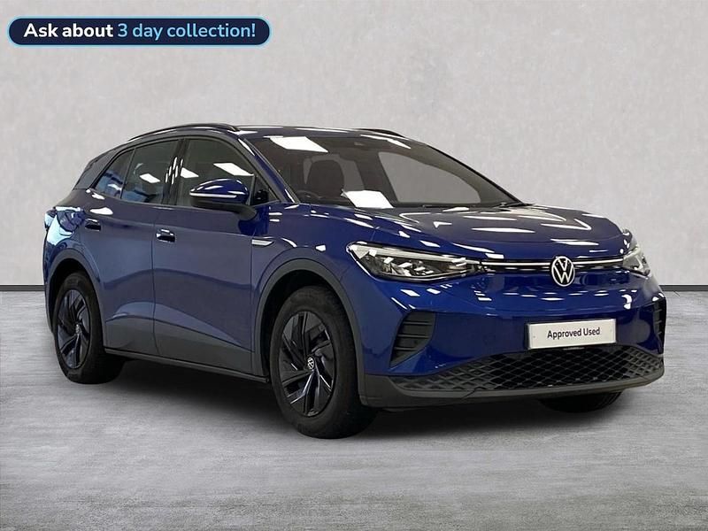 Blue Used 2022 VW ID.4 Pure SUV | £18,349 (Fair price) - Image 1/2