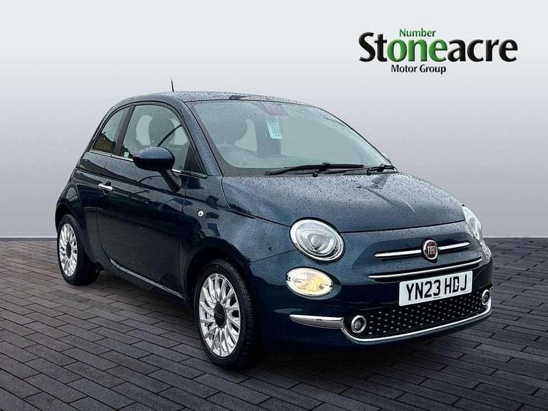 Blue Used 2023 Fiat 500 Hatchback | £10,495 (Fair price) - Image 1/4