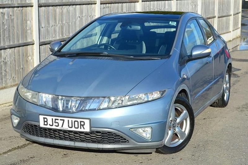 Blue Used 2007 Honda Civic ES Hatchback | £1,891 (Good price) - Image 1/1