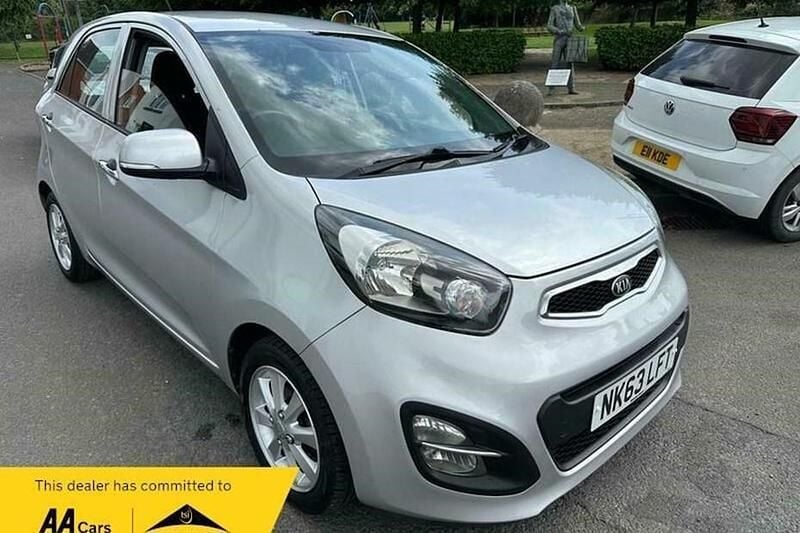 Silver Used 2013 Kia Picanto 2 Hatchback | £2,995 (Fair price) - Image 1/1