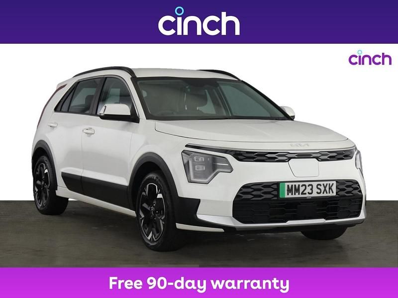 White Used 2023 Kia e-Niro 2 SUV | £20,299 (A bit pricey) - Image 1/3