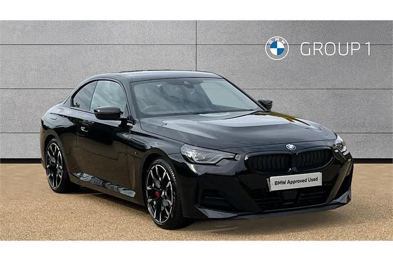 Black sapphire metallic paint New 2025 BMW 220 M Sport Coupe | £36,995 (Super price) - Image 1/4