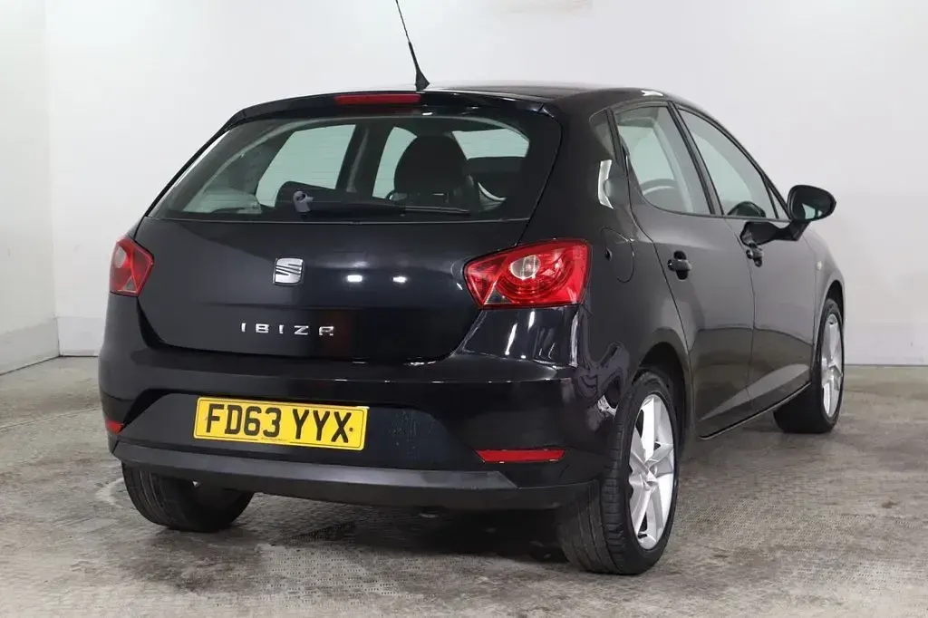 Used Seat Ibiza 85 HP (62 kW) 2014 Black Hatchback