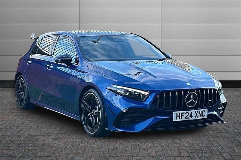 Blue Used 2024 Mercedes A35 AMG Premium Plus Hatchback | £37,350 (A bit pricey) - Image 1/4