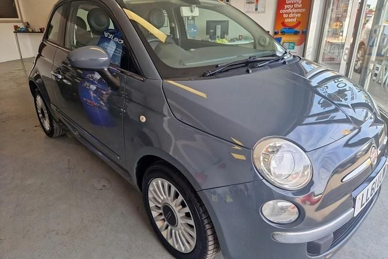 Grey Used 2012 Fiat 500 Lounge Hatchback | £3,795 (Good price) - Image 1/1
