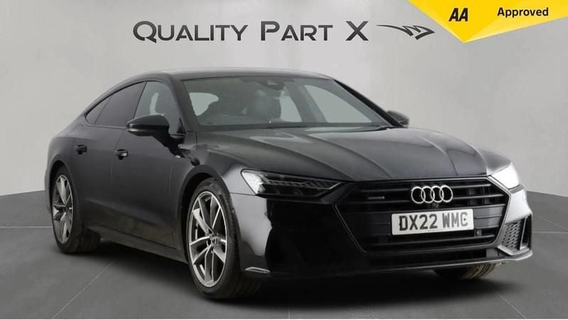 Used Audi A7 Sportback Black Edition 204 HP (150 kW) 2022 Black Hatchback