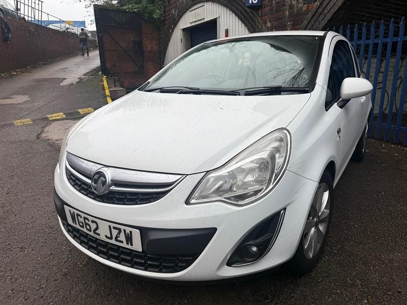 White Used 2012 Vauxhall Corsa Active Hatchback | £1,295 (Good price) - Image 1/4