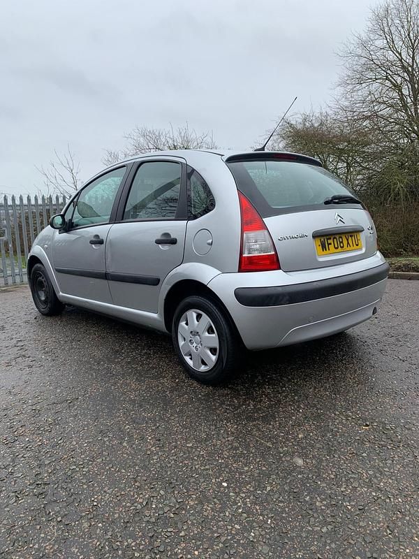 Used Citroën C3 60 HP (44 kW) 2008 Silver Hatchback