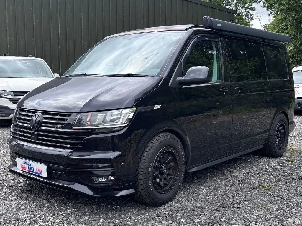 Used VW T6.1 Highline 201 HP (147 kW) 2021 Black Van