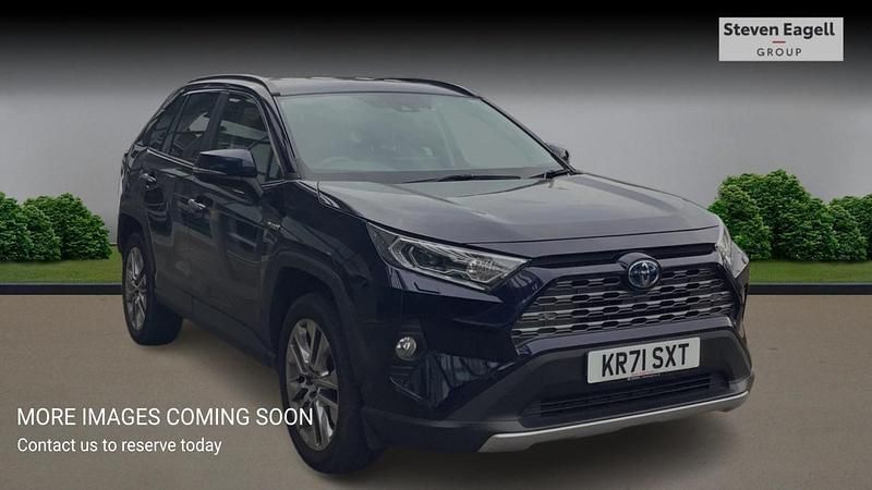 Blue Used 2022 Toyota RAV4 Hybrid SUV | £29,621 (A bit pricey) - Image 1/4