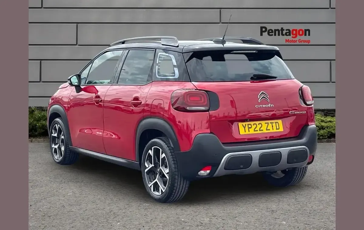 Used Citroën C3 Aircross PureTech 128 HP (94 kW) 2022 Red SUV