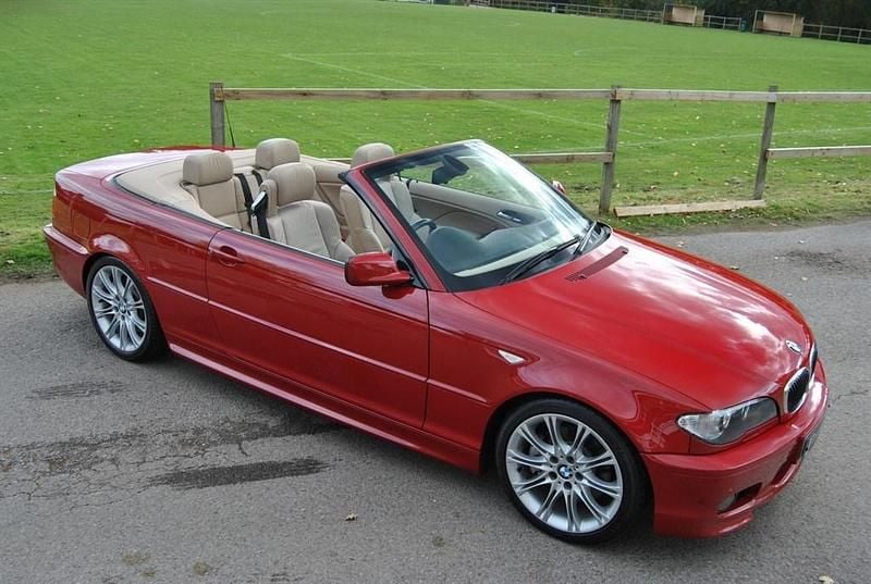 Red Used 2003 BMW 330 Cabriolet Sport Line Cabriolet | £14,990 - Image 1/4