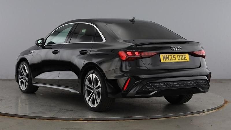 Used Audi A3 S-Line 2025 Black Sedan