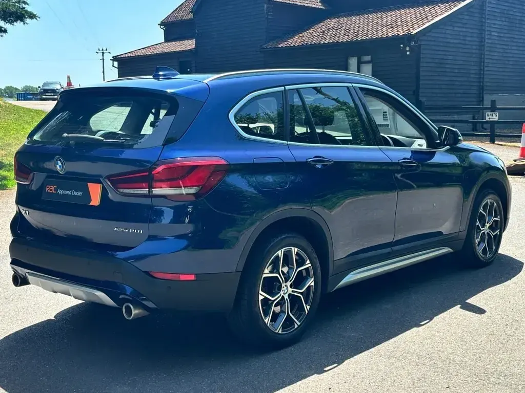 Used BMW X1 xLine 192 HP (141 kW) 2019 Blue SUV