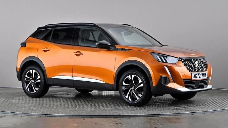 Orange Used 2023 Peugeot 2008 GT SUV | £15,977 (Fair price) - Image 1/3