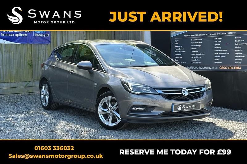 Second-hand Vauxhall Astra SRi 150 CP (110 kW) 2016 Gri Hatchback