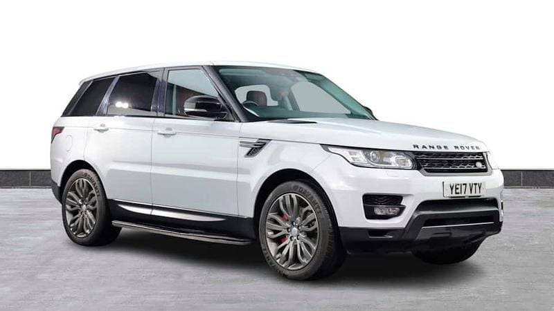 White Used 2017 Land Rover Range Rover Sport HSE Dynamic SUV | £21,999 (Super price) - Image 1/3