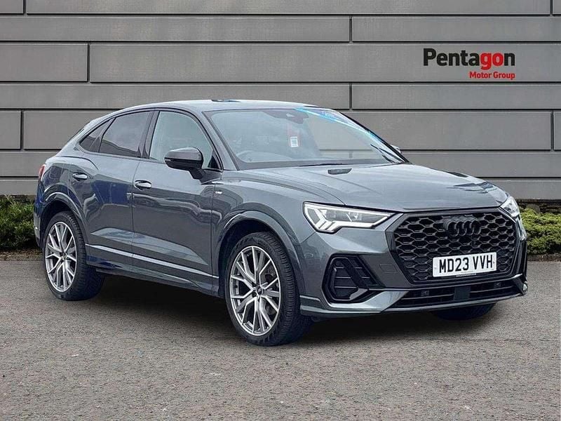 Grey Used 2023 Audi Q3 Black Edition SUV | £28,695 (Fair price) - Image 1/4