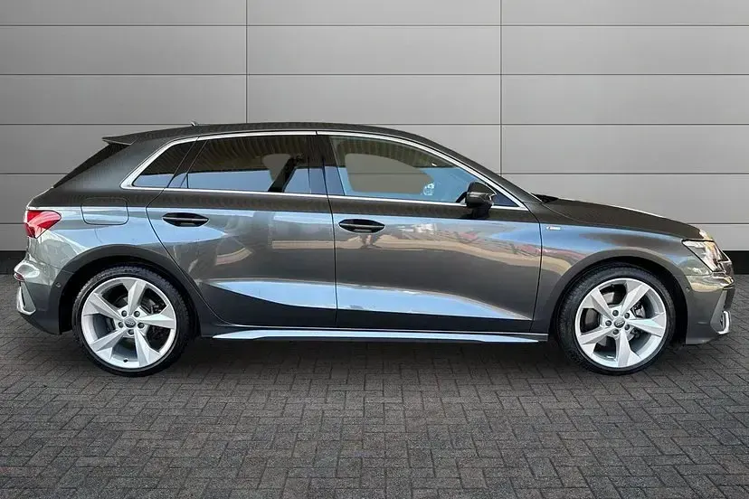 Used Audi A3 S-Line 150 HP (110 kW) 2020 Grey Sedan
