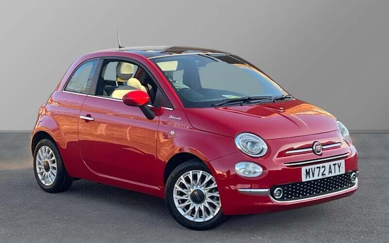 Red Used 2022 Fiat 500 Dolcevita Hatchback | £9,500 (Fair price) - Image 1/4