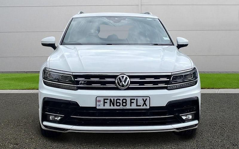 Used VW Tiguan R-line 150 HP (110 kW) 2018 White SUV