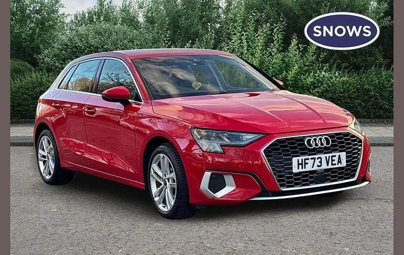 Used Audi A3 Sport 110 HP (80 kW) 2023 Red Hatchback