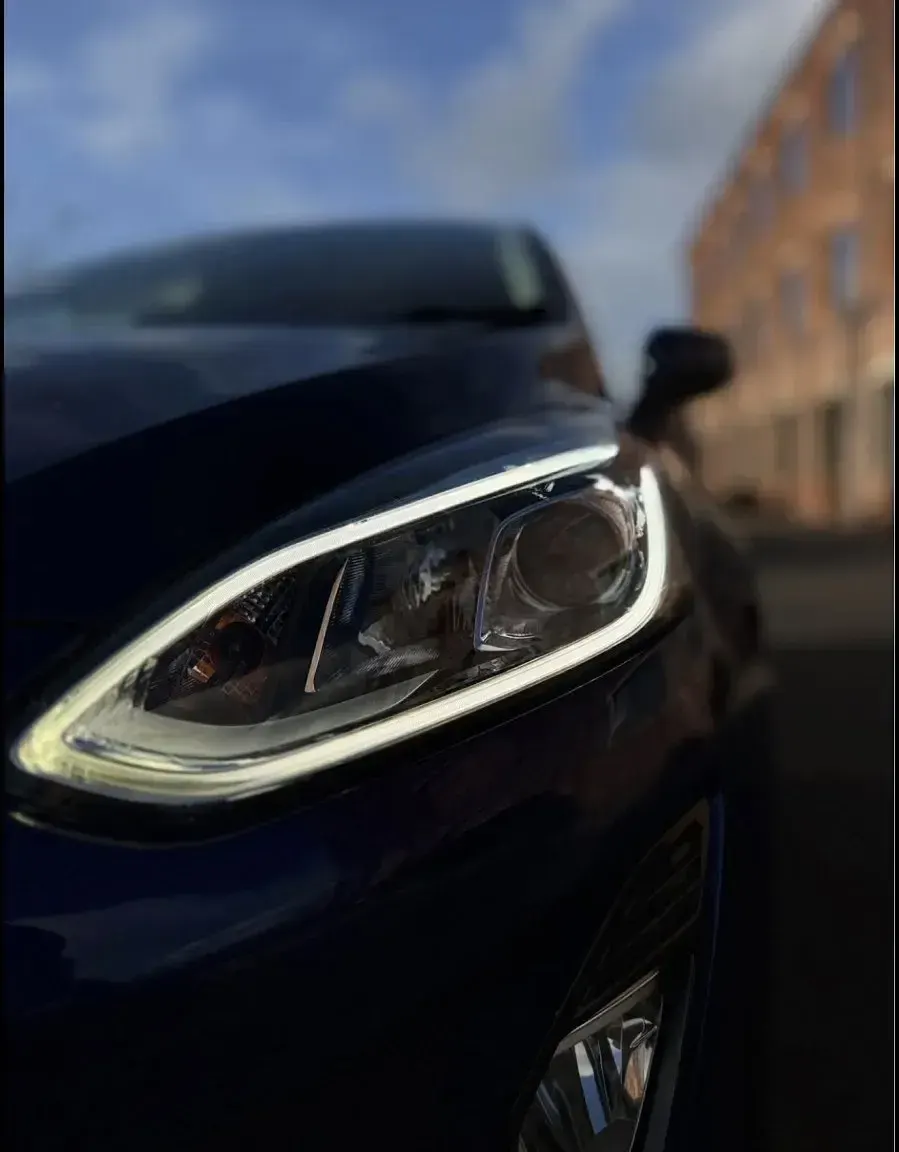 Usado Ford Fiesta Zetec 2017 Azul Citadino
