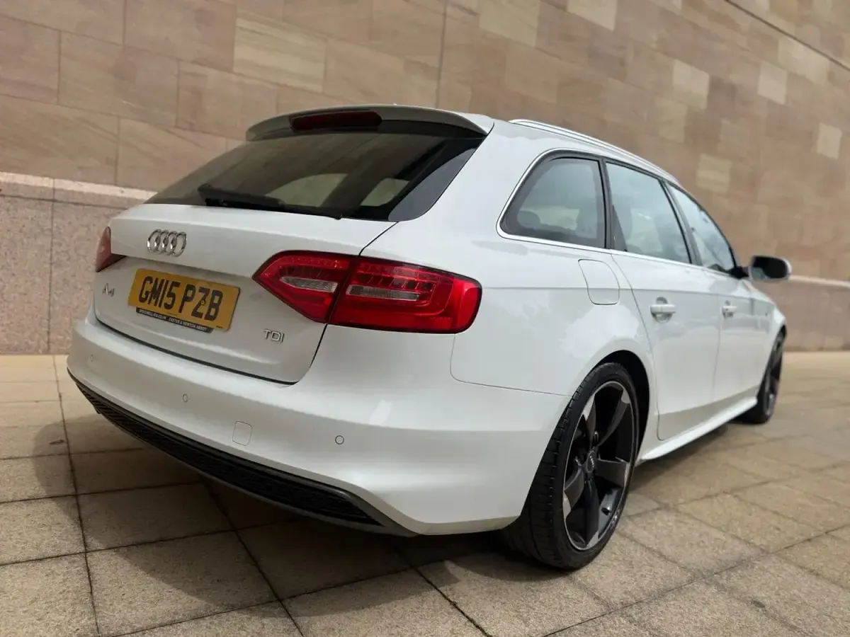 Used Audi A4 S-Line 2015 White Estate